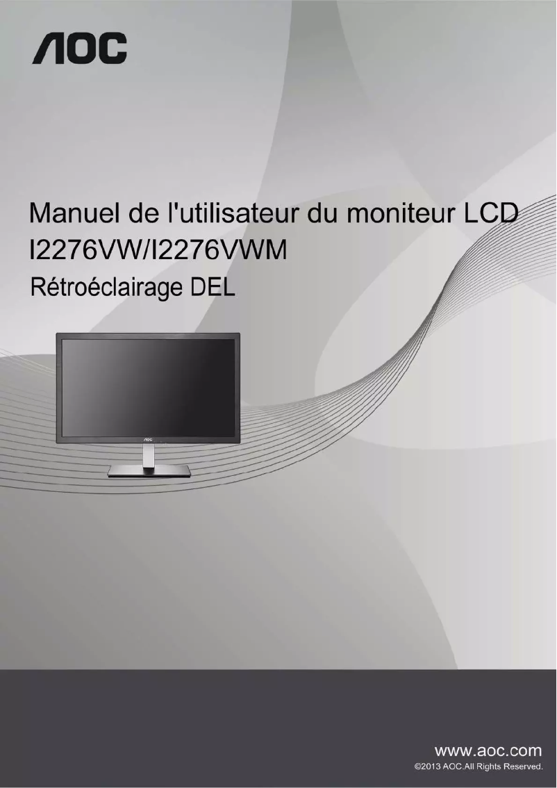 Image de la première page du manuel de l'appareil Style-line I2276VW