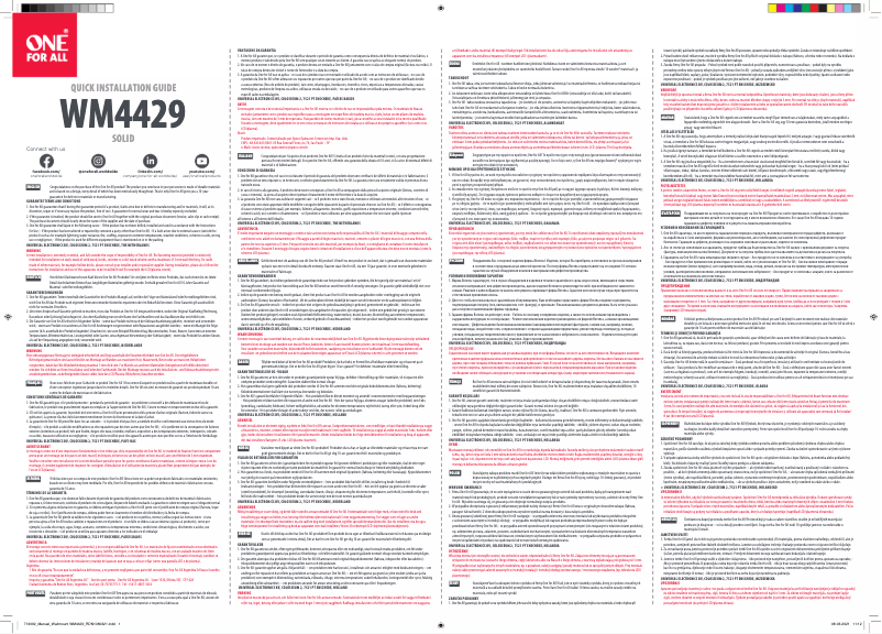 Image de la première page du manuel de l'appareil WM 4429