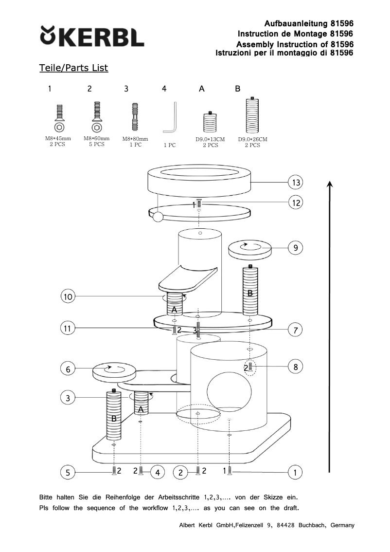Page 1 de la notice Manuel utilisateur Kerbl Oldie 81596