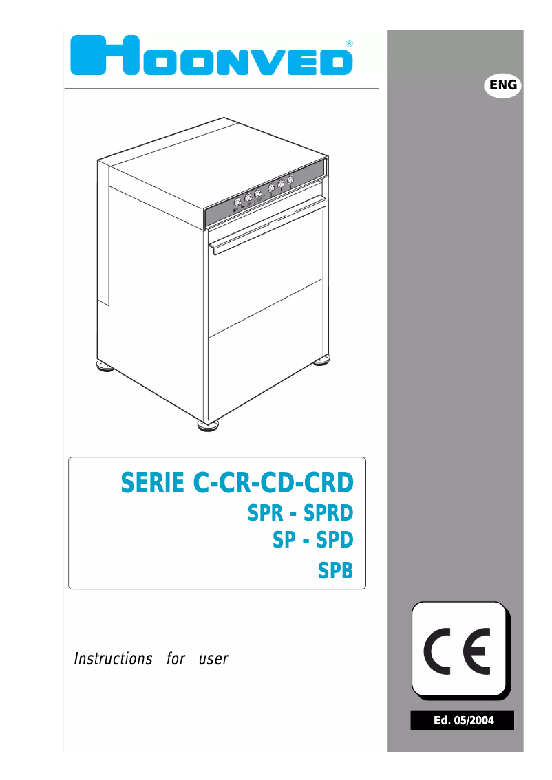 Page n°1 - Manuel utilisateur Hoonved SPR 36