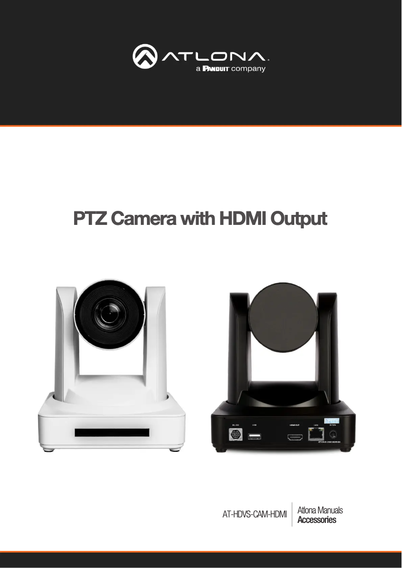 Image de la première page du manuel de l'appareil AT-HDVS-CAM-HDMI