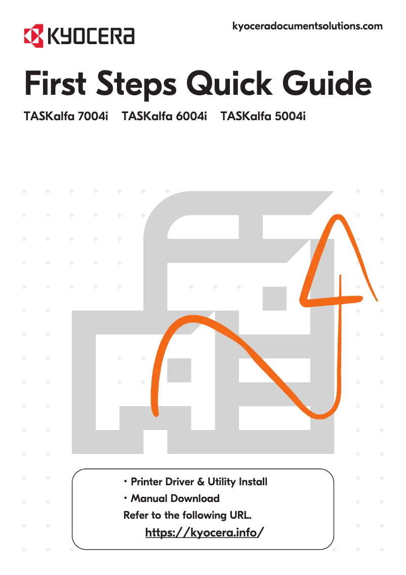 Image de la première page du manuel de l'appareil TASKalfa 6004i