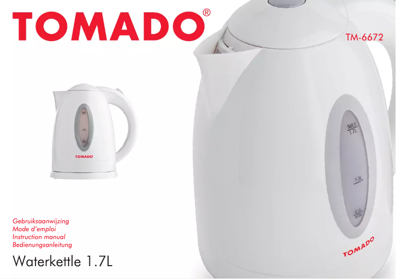Page 1 de la notice Manuel utilisateur Tomado TM-6672