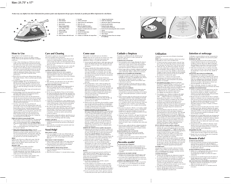 Image de la première page du manuel de l'appareil AS770