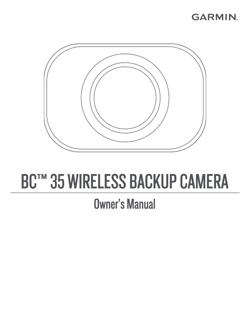 Page 1 de la notice Mode d'emploi Garmin BC 35