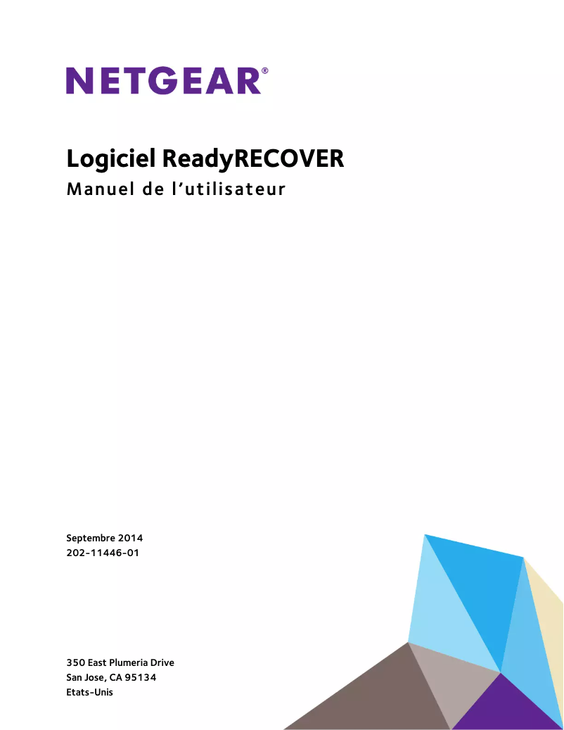 Page n°1 - Manuel utilisateur Netgear ReadyRECOVER
