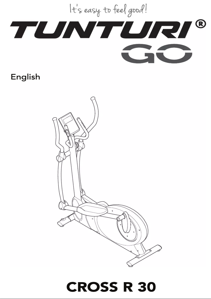 Page n°1 - Manuel utilisateur Tunturi Go R 30