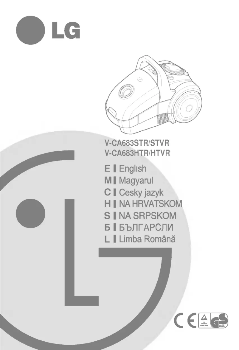 Page n°1 - Manuel utilisateur LG V-CA683STV
