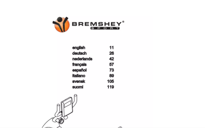 Page n°1 - Manuel utilisateur Bremshey BR3