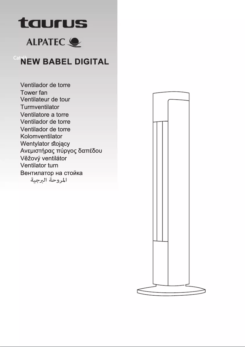 Page n°1 - Manuel utilisateur Taurus New Babel Digital