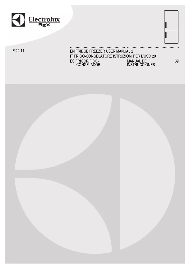 Page n°1 - Manuel utilisateur Rex FI22/11