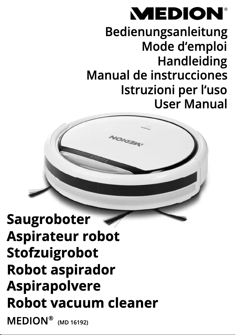 Image de la première page du manuel de l'appareil MD 16192