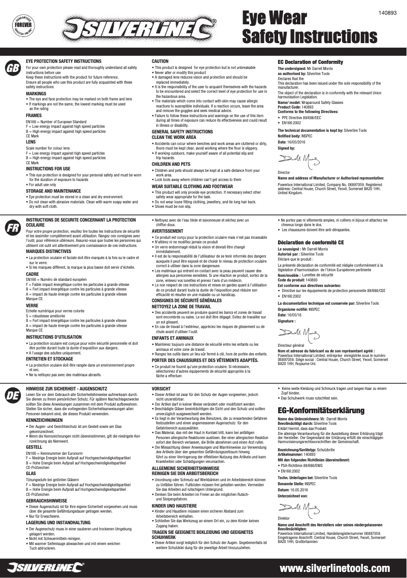 Image de la première page du manuel de l'appareil 140893