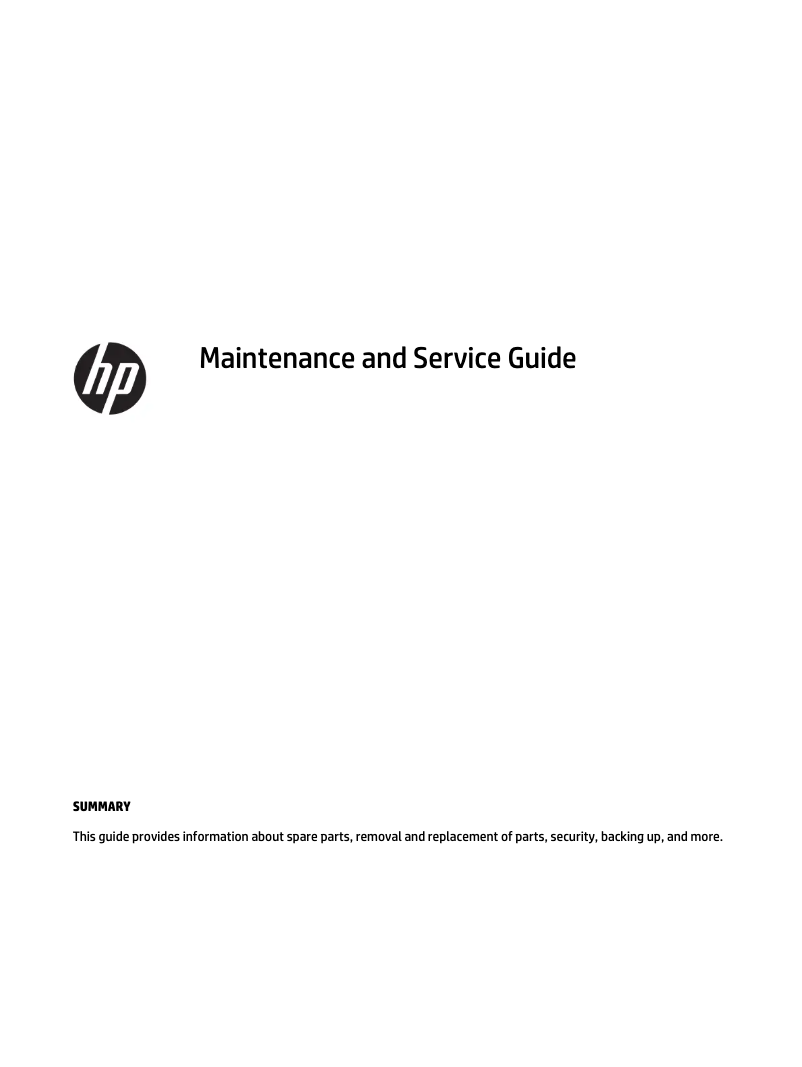 Page 1 de la notice Manuel utilisateur HP EliteBook x360 1040 G8