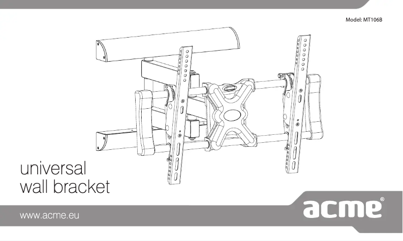 Image de la première page du manuel de l'appareil MT106B