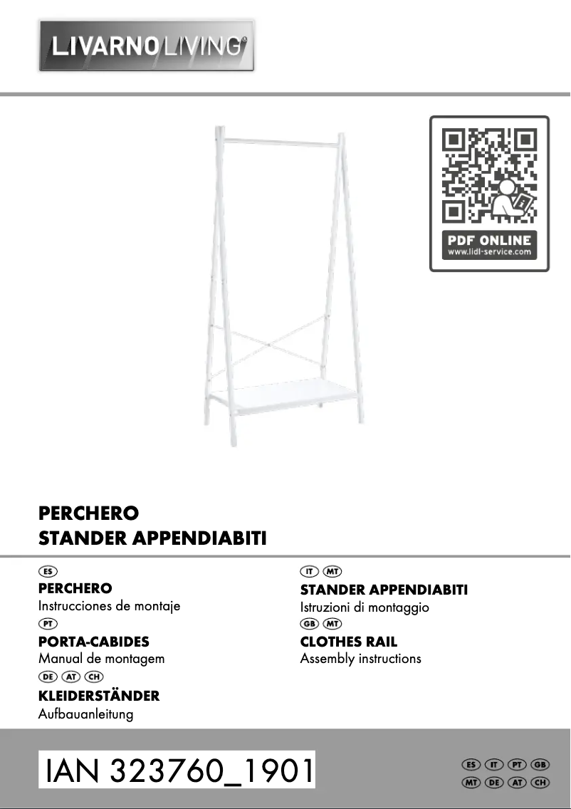 Page n°1 - Manuel utilisateur Livarno Lux IAN 323760