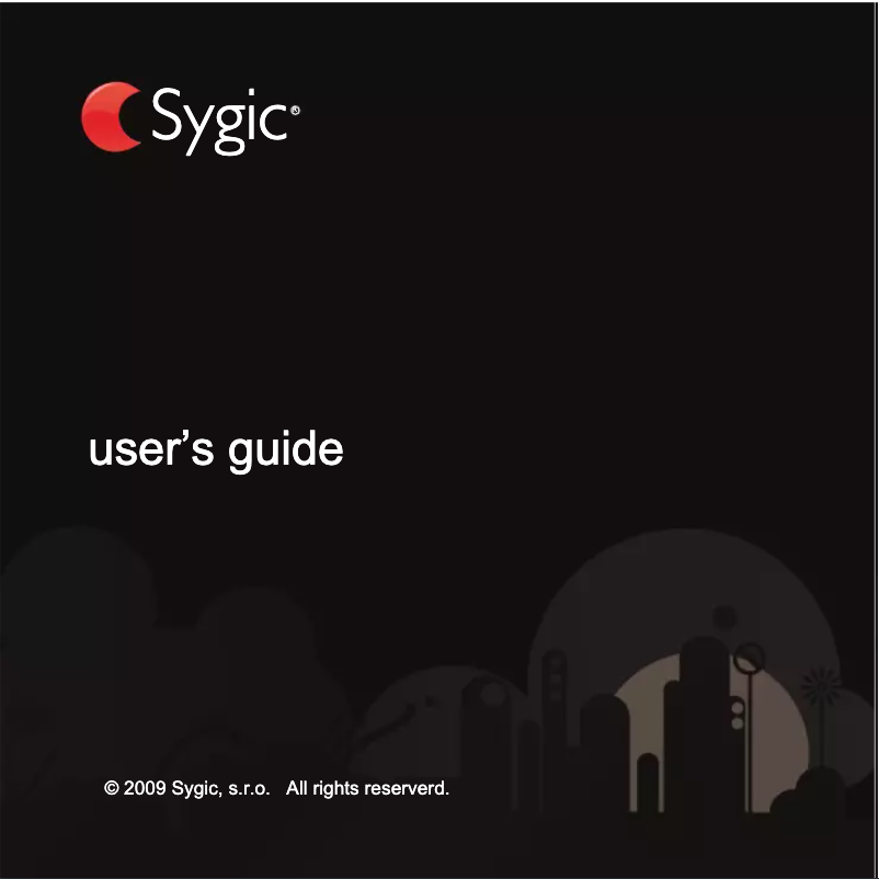 Página 1 del manual Manual de usuario Sygic GPD 430