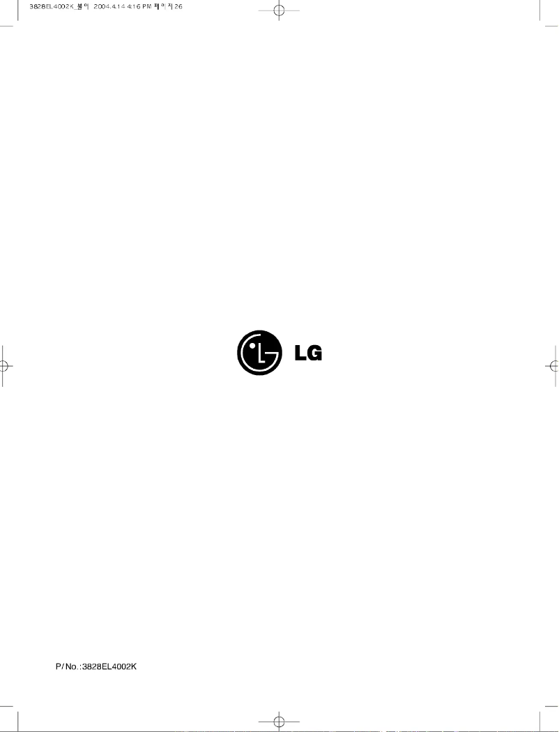 Page n°1 - Manuel utilisateur LG TD-C70040E