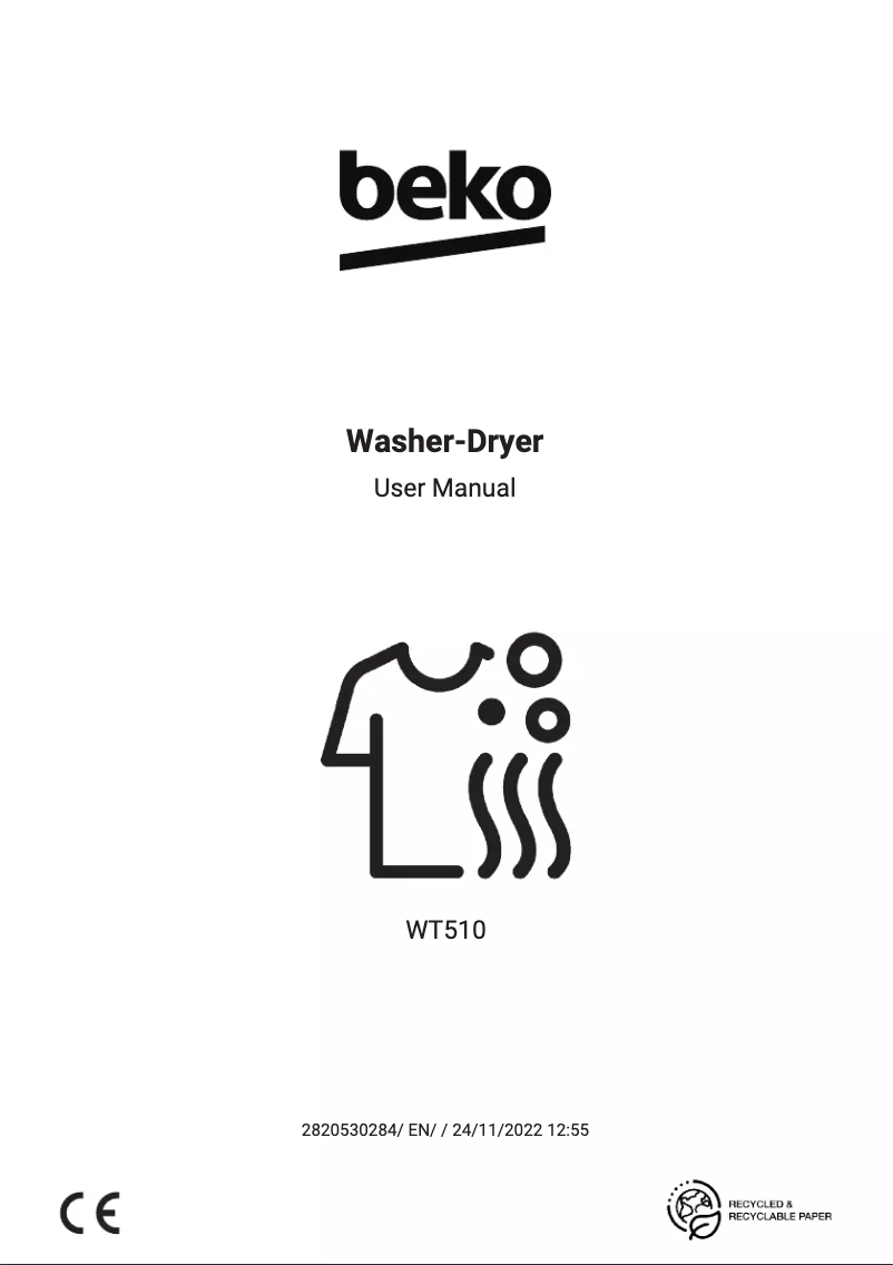 Image de la première page du manuel de l'appareil WT510