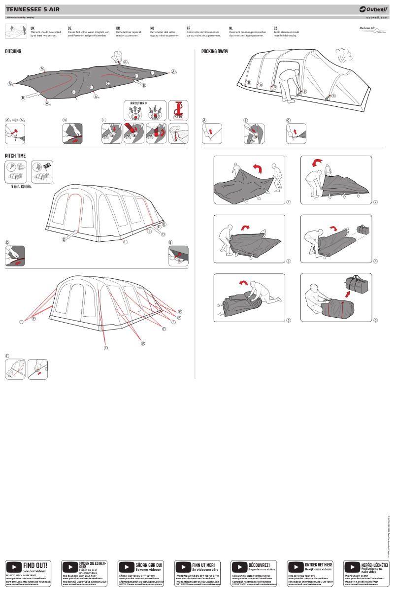 Image de la première page du manuel de l'appareil Tennessee 5 Air