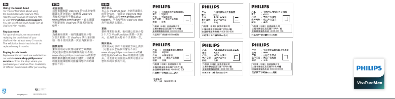 Page n°1 - Manuel utilisateur Philips Zoom MS598