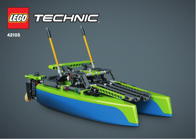 Page 1 de la notice Manuel utilisateur Lego Technic 42105
