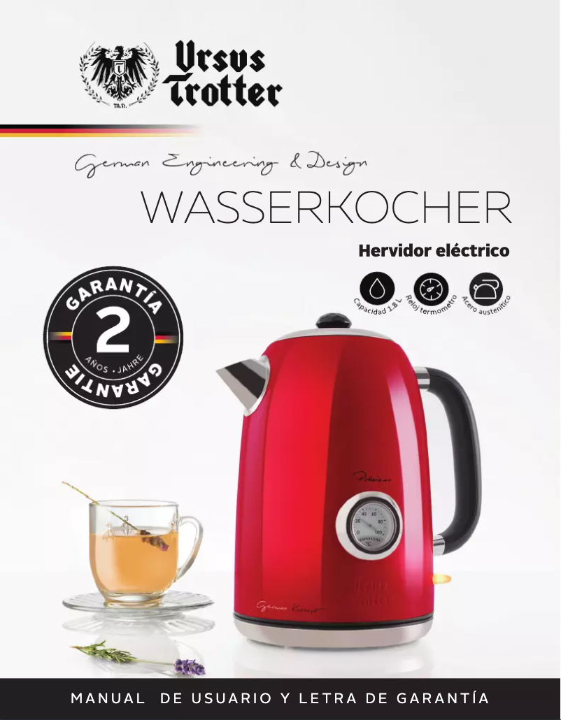 Page n°1 - Manuel utilisateur Ursus Trotter UT-HOCH18R