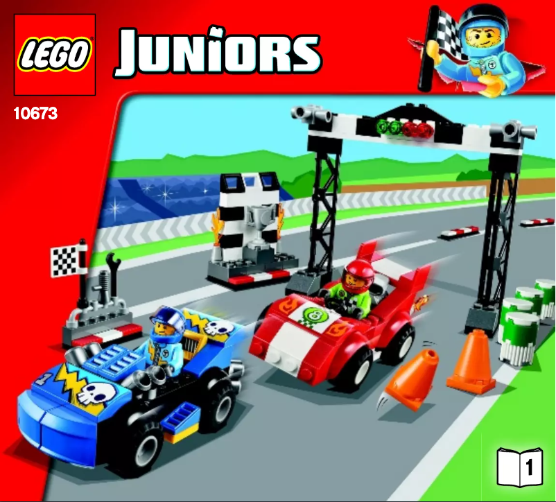 Page 1 de la notice Manuel utilisateur Lego Race Car Rally