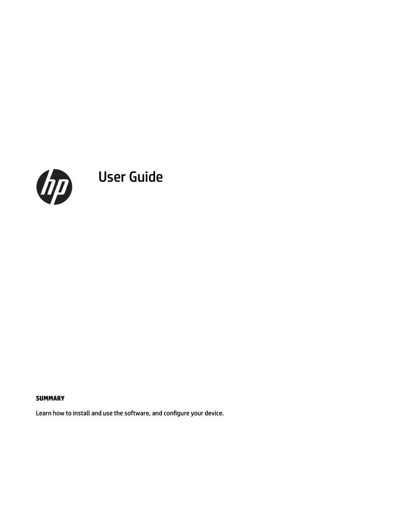Page 1 de la notice Manuel utilisateur HP OMEN Spacer