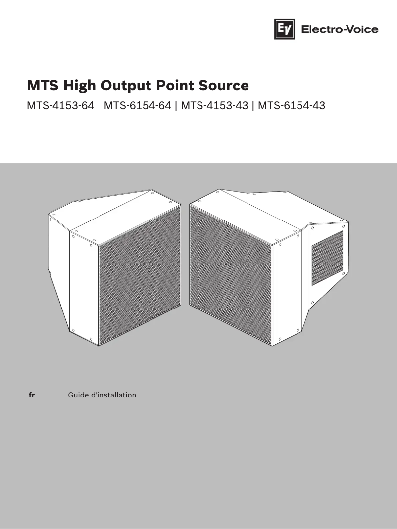 Image de la première page du manuel de l'appareil MTS-4153
