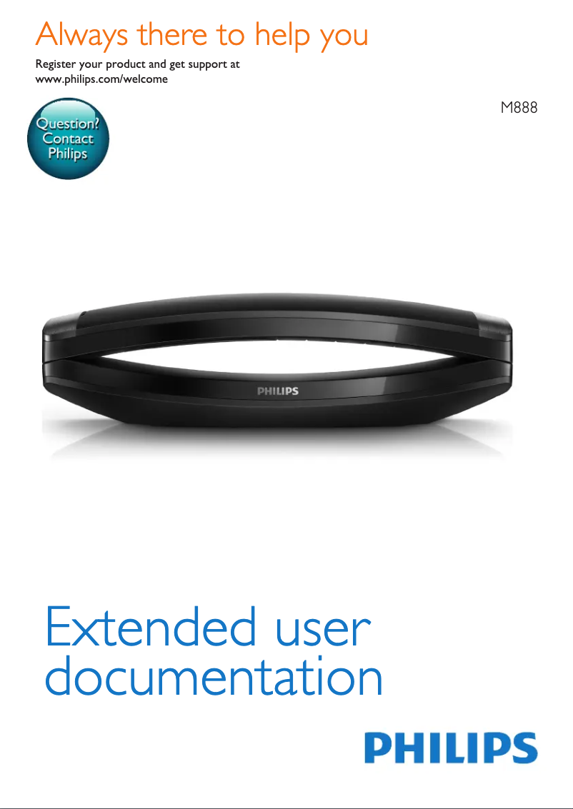 Página 1 del manual Manual de usuario Philips M8881