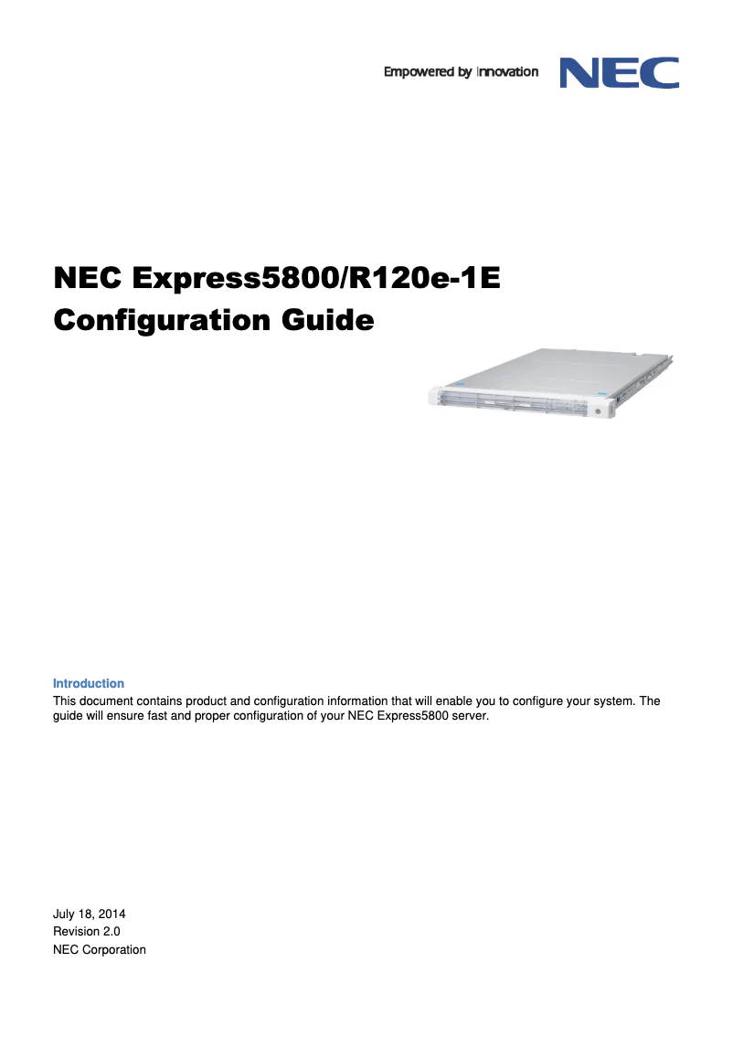 Imagen de la primera página del manual del dispositivo N8100-2143F