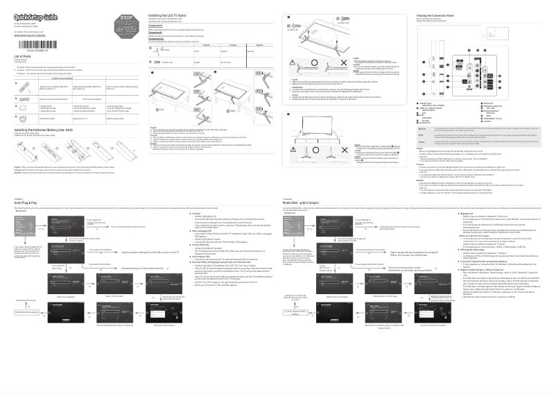 Page n°1 - Manuel utilisateur Samsung HG75NE690EF