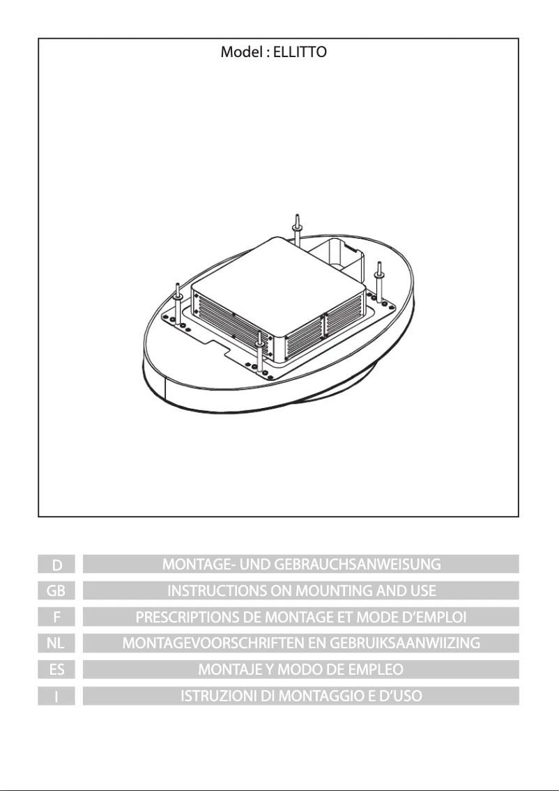 Page 1 de la notice Manuel utilisateur Airforce Ellitto