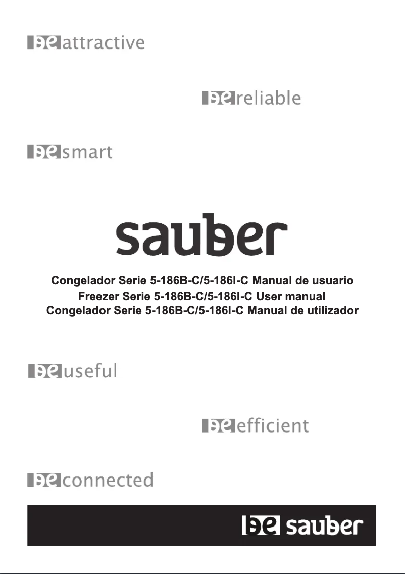 Page 1 de la notice Manuel utilisateur Sauber SERIE5-186I-C