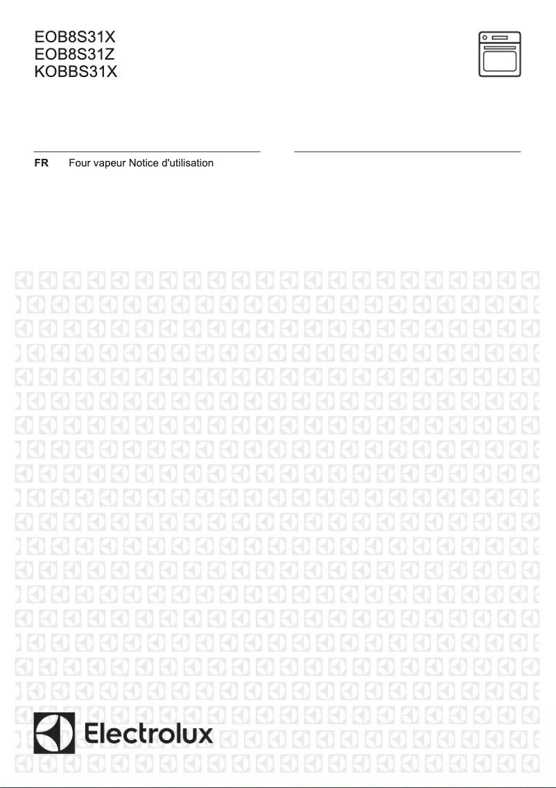 Image de la première page du manuel de l'appareil EOB8S31X