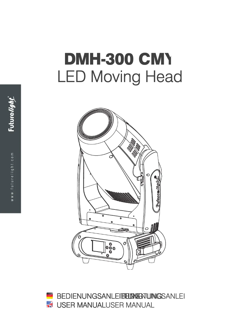 Página 1 del manual Manual de usuario Futurelight DMH-300 CMY