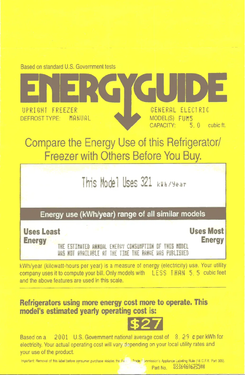 Image de la première page du manuel de l'appareil FUM5SMRWH