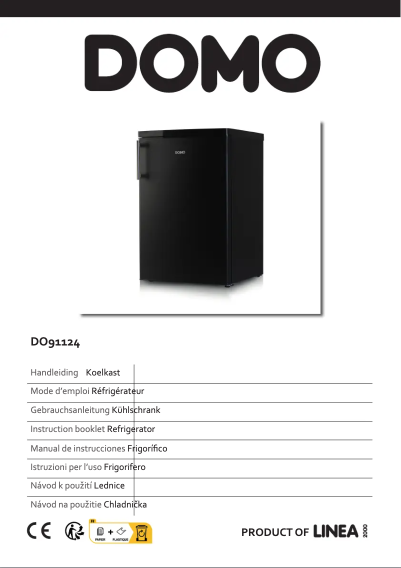 Page 1 de la notice Manuel utilisateur Domo DO91124