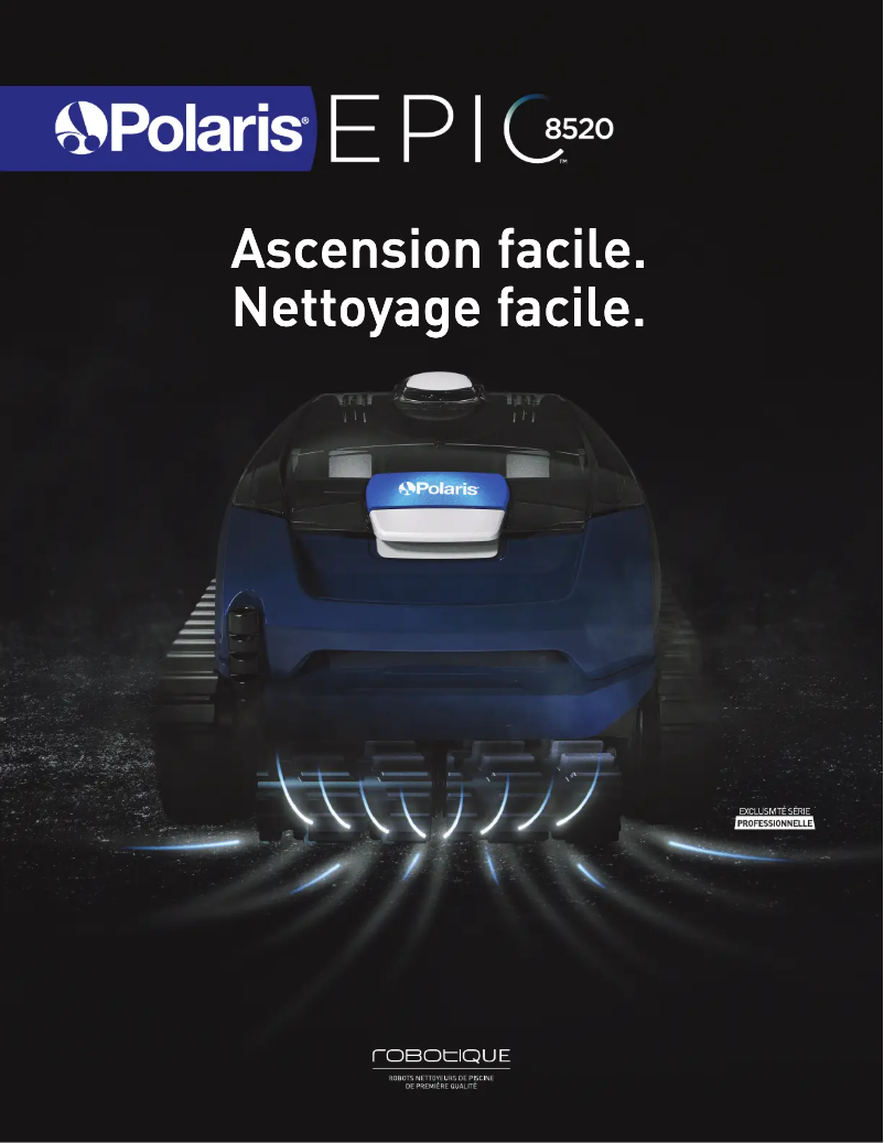 Página 1 del manual Folleto Polaris EPIC 8520