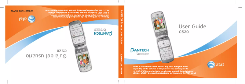 Page n°1 - Manuel utilisateur Pantech Breeze