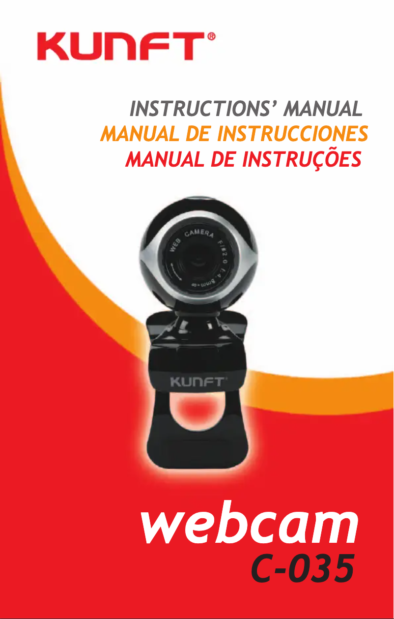 Page 1 de la notice Manuel utilisateur Kunft C-035