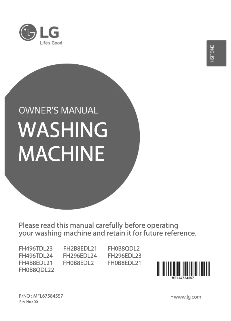 Página 1 del manual Manual de usuario LG FH496TDL23