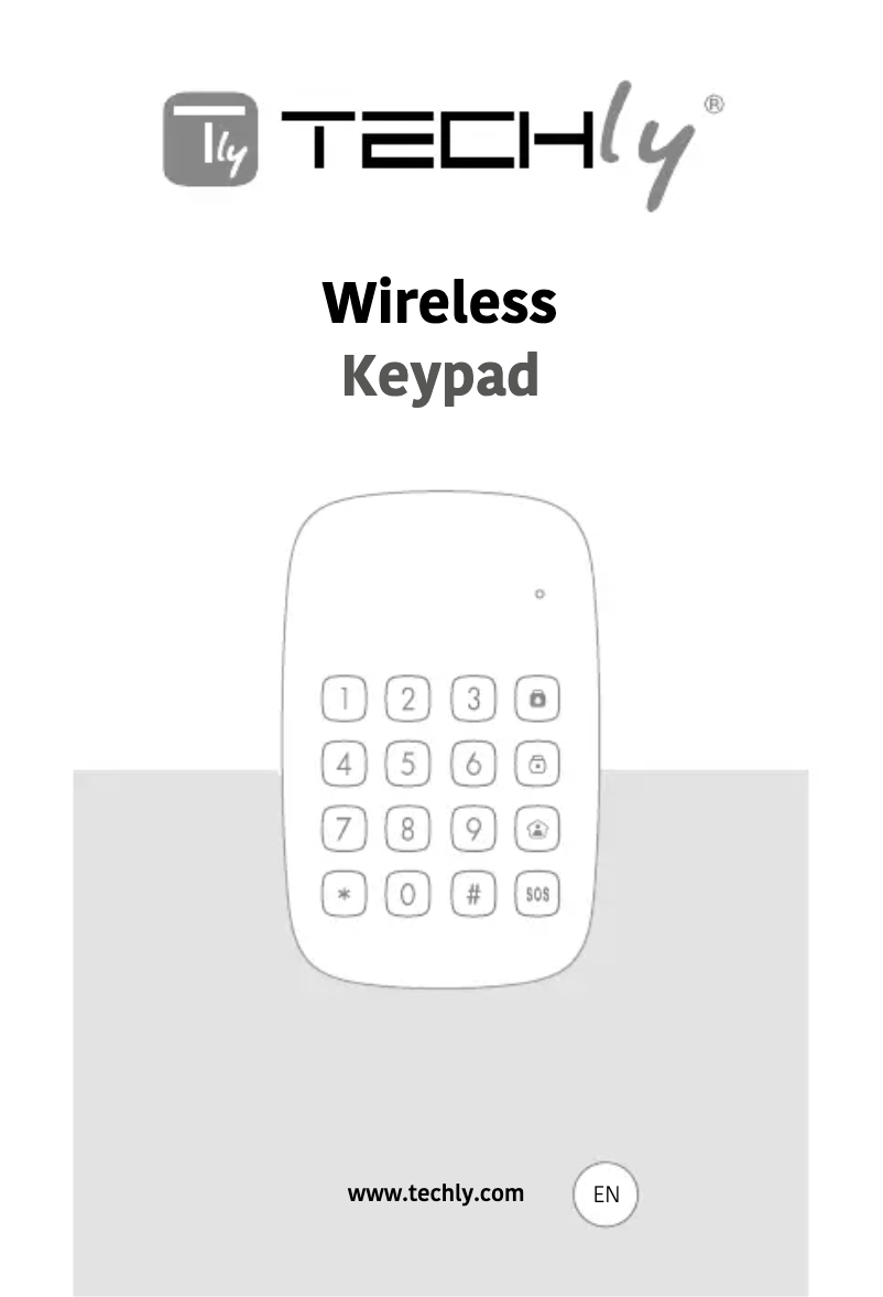 Image de la première page du manuel de l'appareil I-ALARM-KPAD