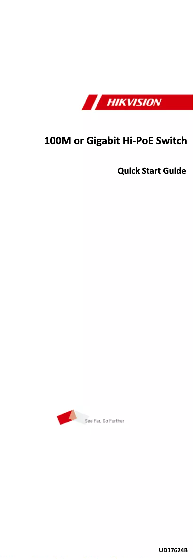 Imagen de la primera página del manual del dispositivo DS-3T0306HP-E