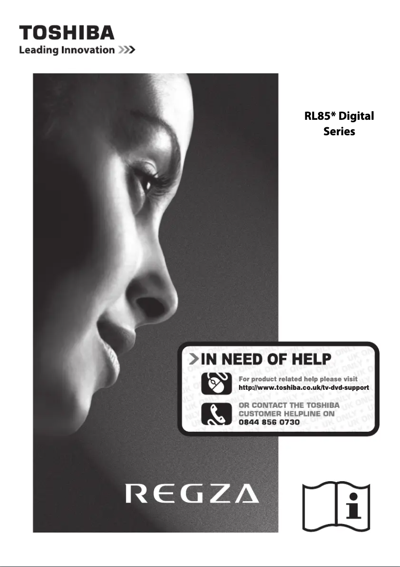 Page 1 de la notice Manuel utilisateur Toshiba 37RL853B