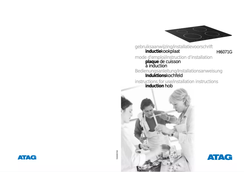 Image de la première page du manuel de l'appareil HI6071G