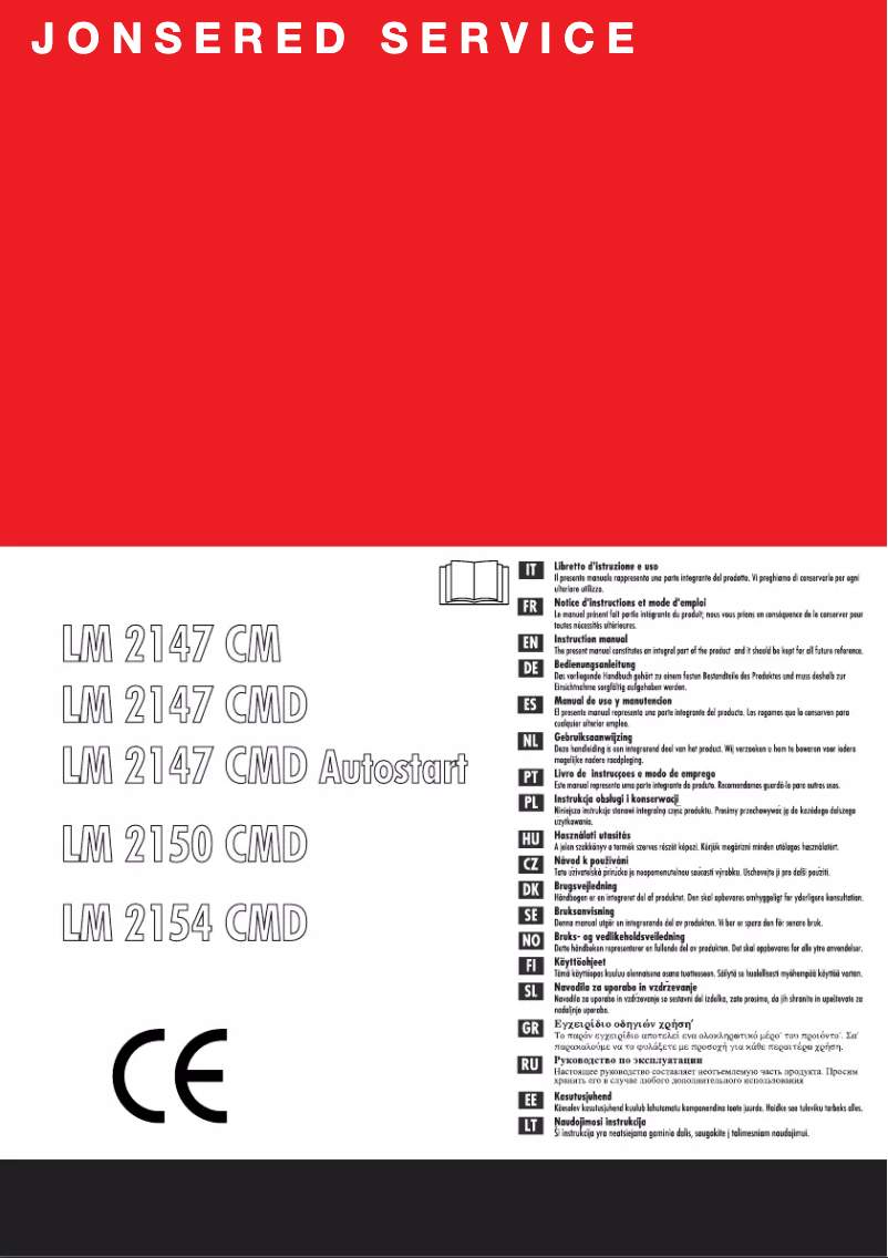 Imagen de la primera página del manual del dispositivo LM 2150 CMD