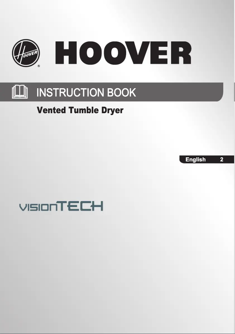 Page n°1 - Manuel utilisateur Hoover VTV 581NC-80