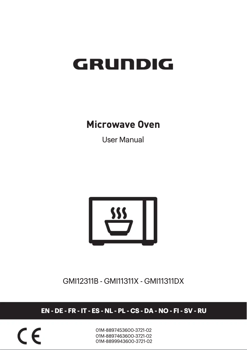 Page 1 de la notice Manuel utilisateur Grundig GMI 11311 DX